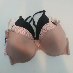 Adrienne Vittadini women's size 36C 3pack bras